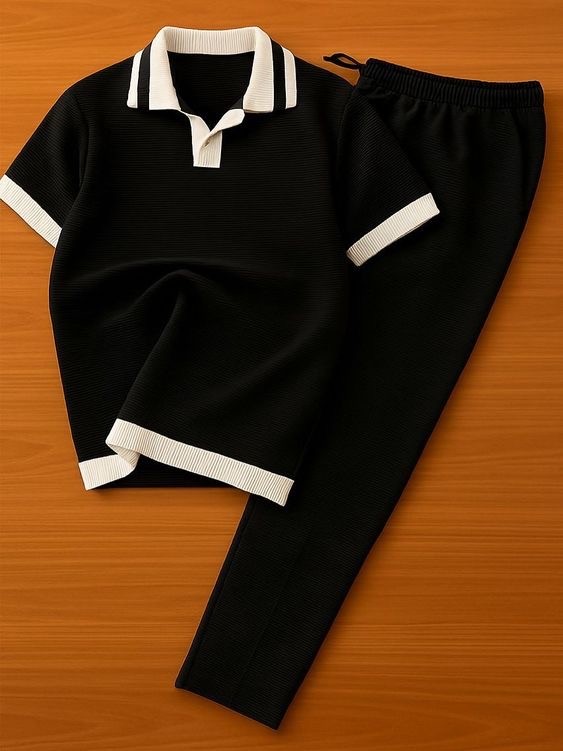 Luxury Men’s Two-Piece Casual Set