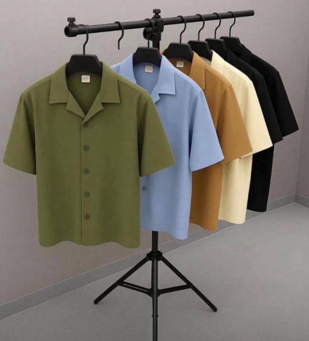 Luxury Men’s Short-Sleeve Vintage Shirts | Horlstyle